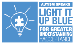 Light it Up Blue for World Autism Awareness Month!